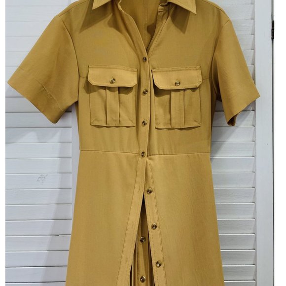 A.L.C. Florence Pleated Midi Dress - Picture 6 of 10